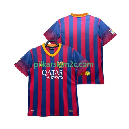 Koszulka FC Barcelona 2013 2014 Retro Główna Koszulki Piłkarskie